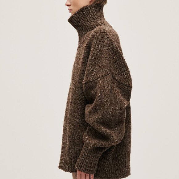 babaá's famous turtleneck jumper no17 in oak, great condition, one size - Picture 3 of 4